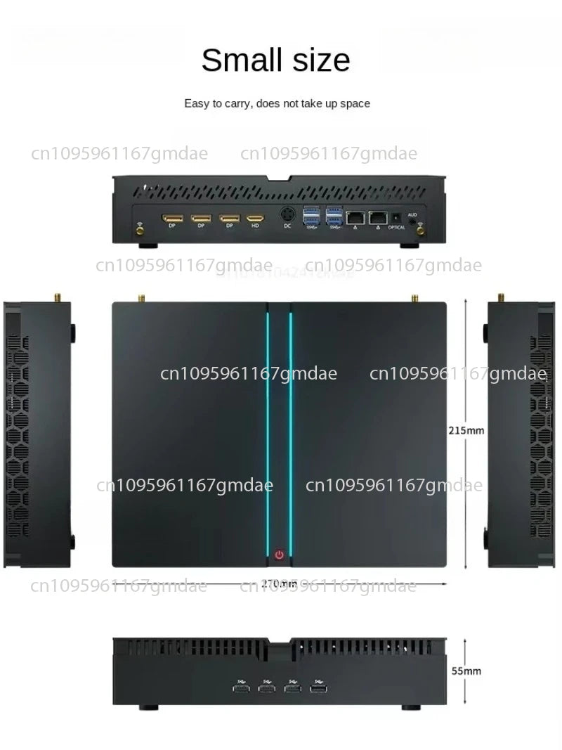 14th Gen Core i9 RTX 4060 Ti Mini Gaming Desktop PC Safe and Reliable, Stable and Easy to Use, Long Service