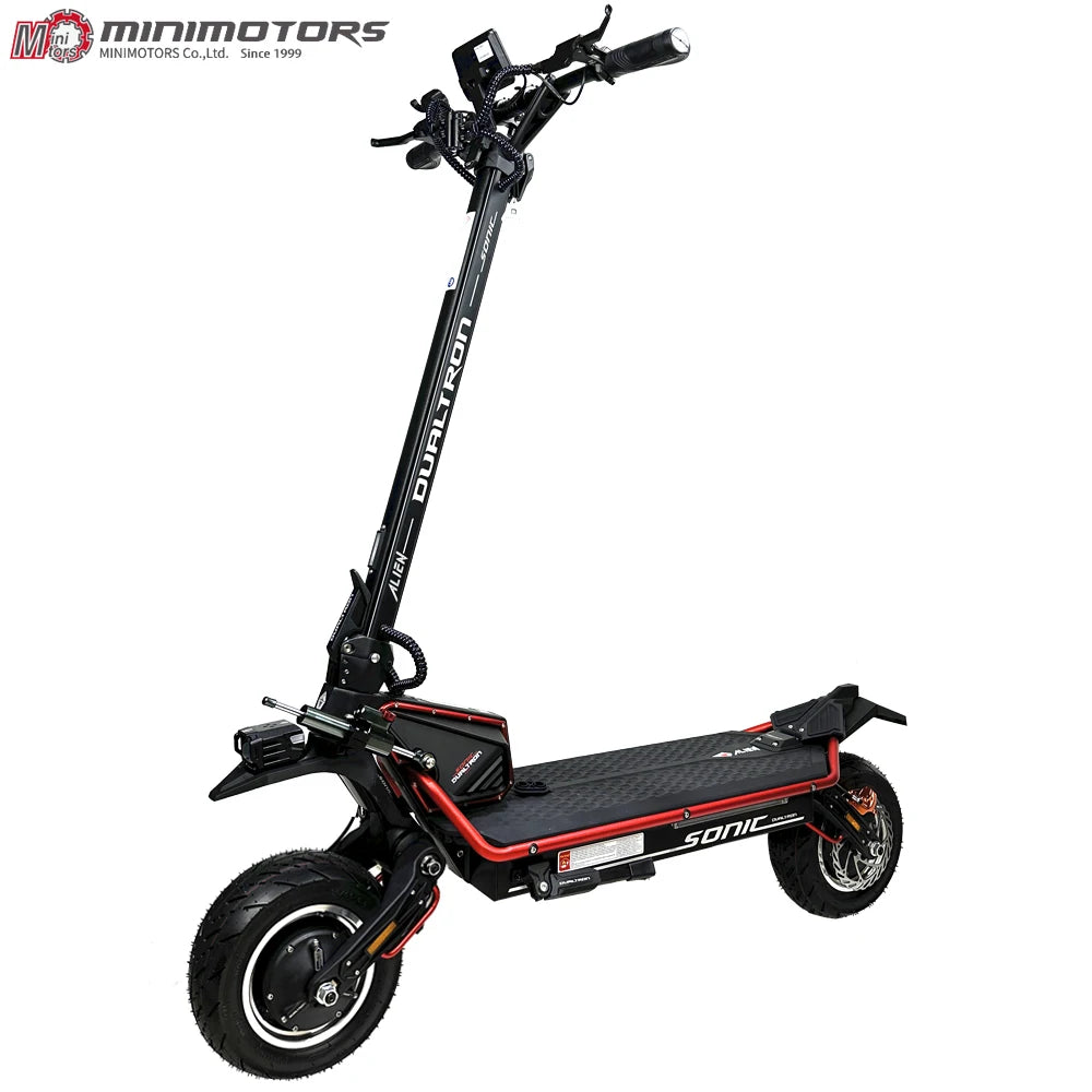 Dualtron Sonic Alien 72V 40Ah EVA Display with Anti-theft Control Dual Motor 2500W*2 Top Speed 100km/h with GPS Function Scooter