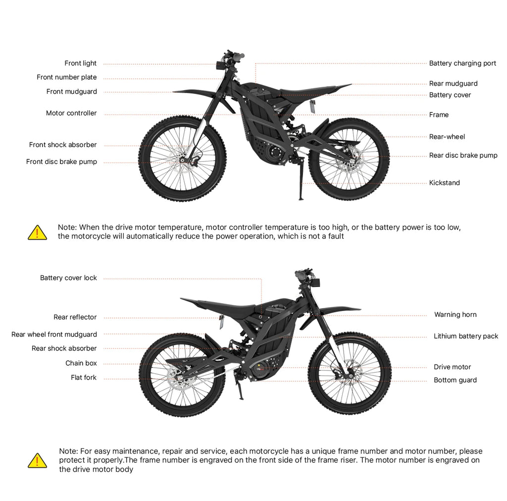 79bike Falcon M Dirt Bike Electric 8000w 50N.m 72V 35AH RE-Gen Break EABS Brake Electric Dirt Bike Adult Enduro Motorcycle