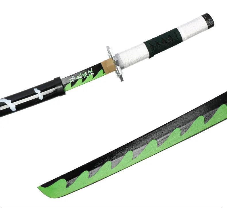 Original Anime Katana Cosplay Weapons Anime Cosplay Sword Zenitsu Kyoujurou Tanjiro Swords