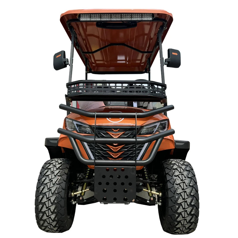 Golf Cart Long Range Lithium Battery Electric 60/72v Travel Electric Cart Club Car Golf Carts  For Sale
