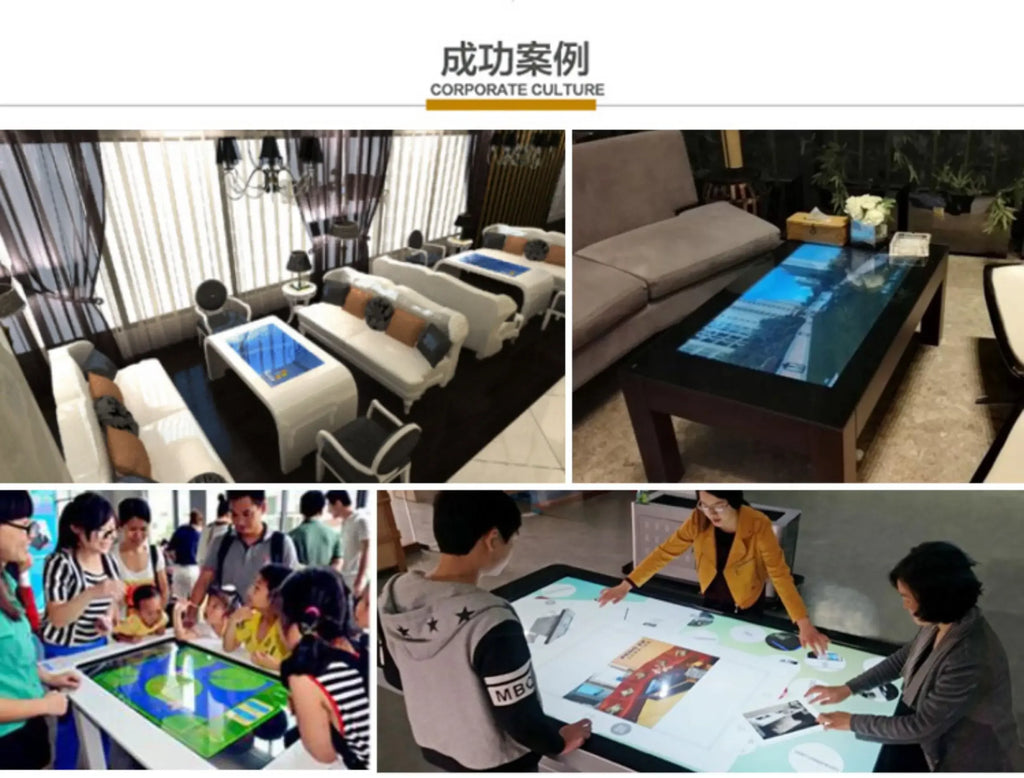 Smart touch all-in-one machine Capacitive screen Interactive desktop touch screen Multi-touch lifting all-in-one machine