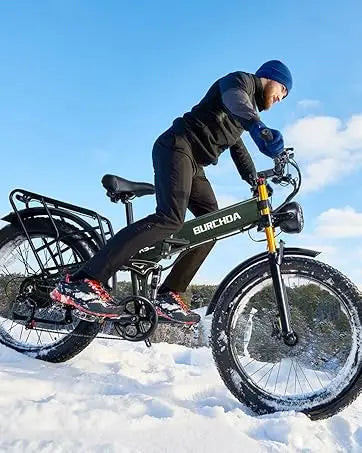 Electric Bike for Adults 1500W Peak 30 MPH E-Bike 65 Mile, 48V 20Ah Removable Battery, 26" Fat Tire Electric Dirt Bike, Full Sus