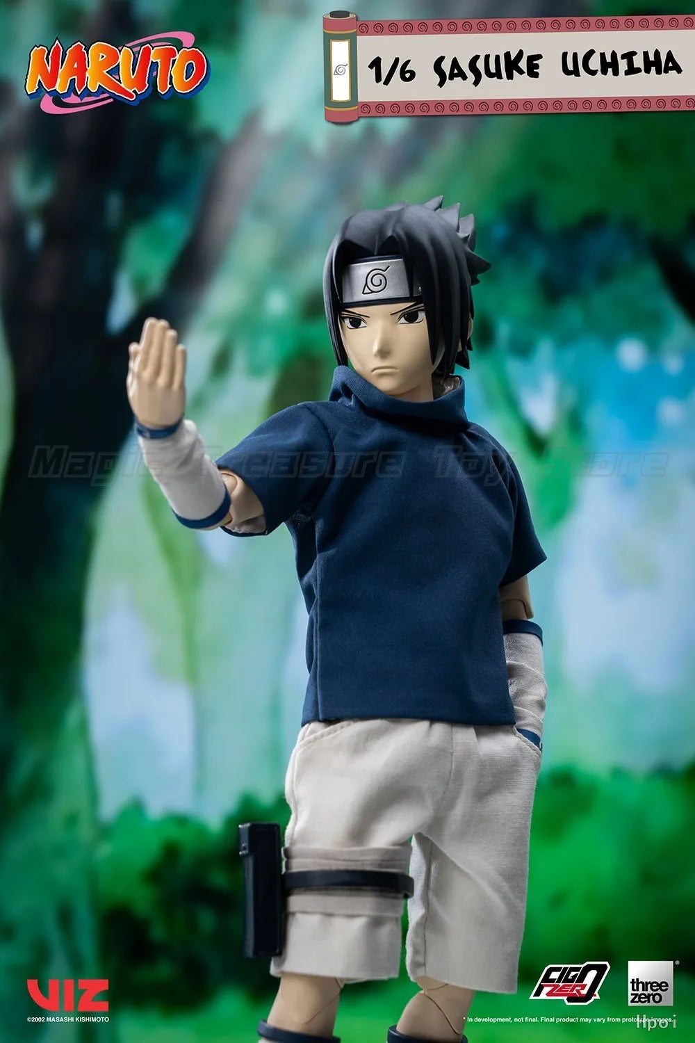 【In Stock】Threezero FigZero NARUTO Uchiha Sasuke1/6 Scale  Action Figure