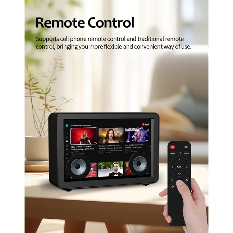 Professional Karaoke Experience Mini USB Speaker Indoor Subwoofer With 19.5 Transparent LCD Display LED & LCD TVs Genre Speaker