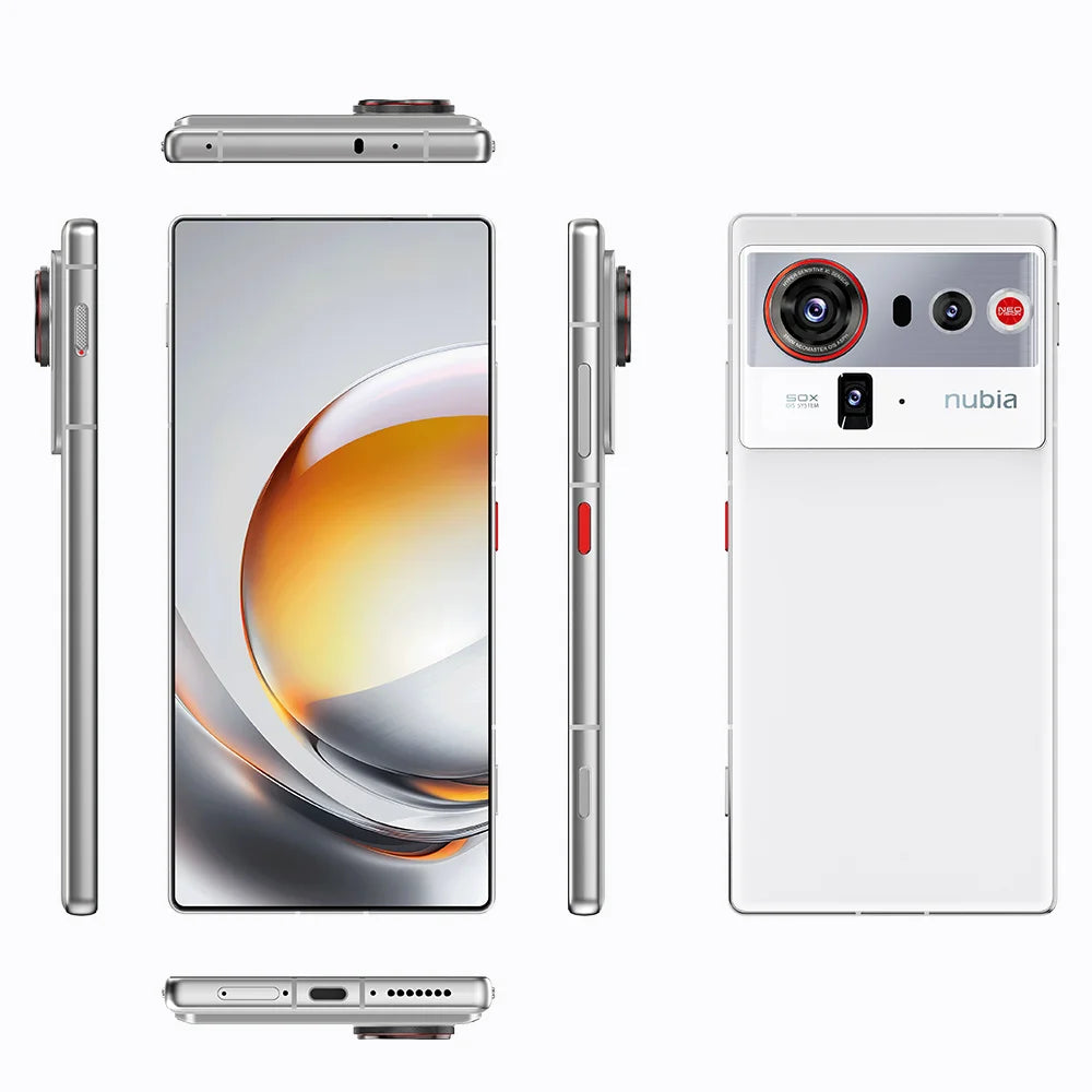 nubia Z80 Ultra 2025 New Version 1.5K 144Hz Display Snapdragon 8 Elite Gen 5 90W Fast Charge 7200mA Original Authentic Smartphon
