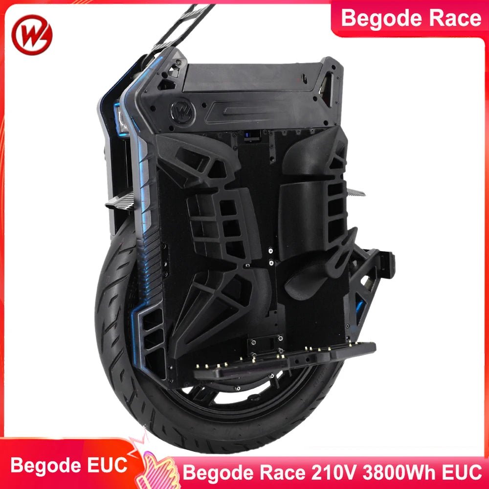 Original Newest Begode Race 210V 3800Wh Motor Power 5000W New 48 Mosfet Mainboard IP67 Waterproof for Begode Race EUC