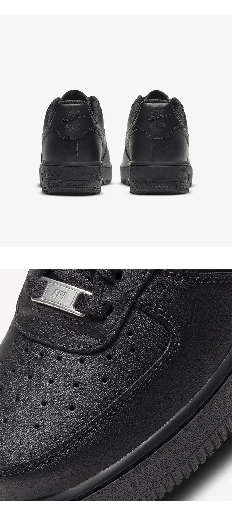Nike official authentic AirForce1 women's comfortable low cut sports and leisure shoes DD8959-001