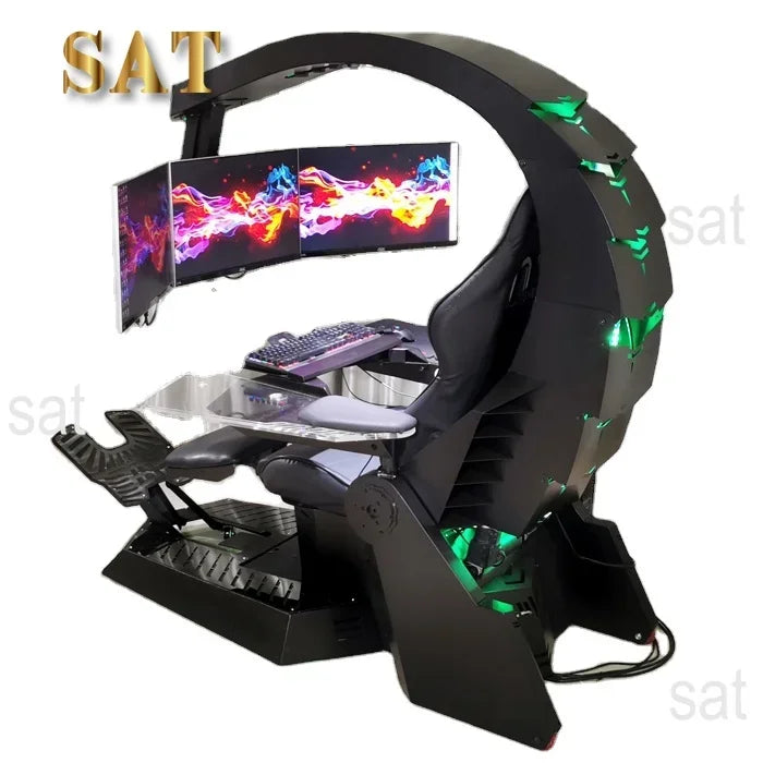 A New Electric Scorpion Gaming Chair Bionic Gaming Cabin Audio Player Reclining Adjustable Gaming Chair