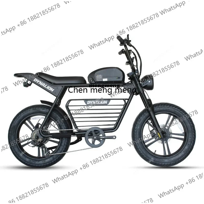 D185 Fatbike Electric Fat Tire Tyre Bike Electric Mountain Bike Front Suspension Off-road Adult E Electric Dirt Bike E-bike Dirt