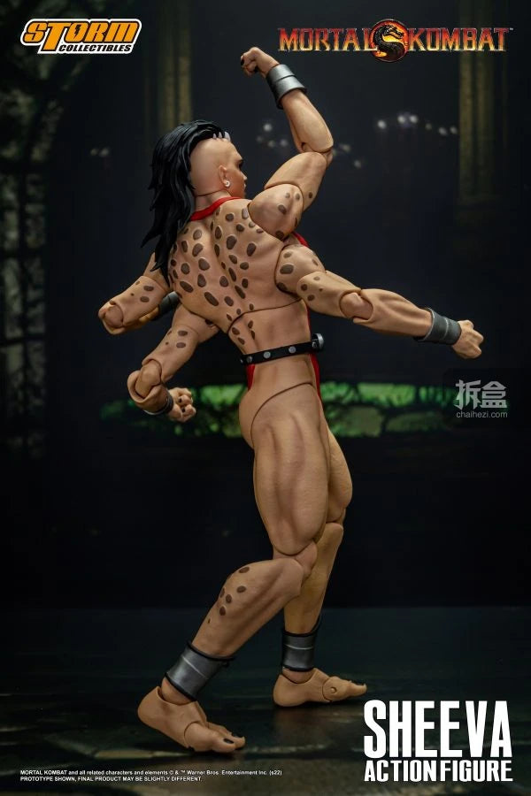 Storm Toys Genuine Mortal Kombat Series Sheeva Shao Kahn Fighting Game Collection Standard Version 1/12 Action Figures Model Toy