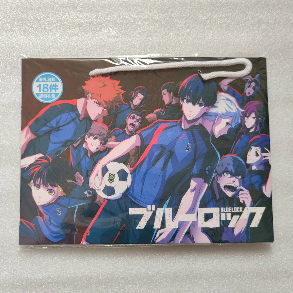 Anime Lucky Gift Bag Stray dogs ONE PIECE Genshin Impact Collection Toy Include Postcard Poster Bookmark Sleeves