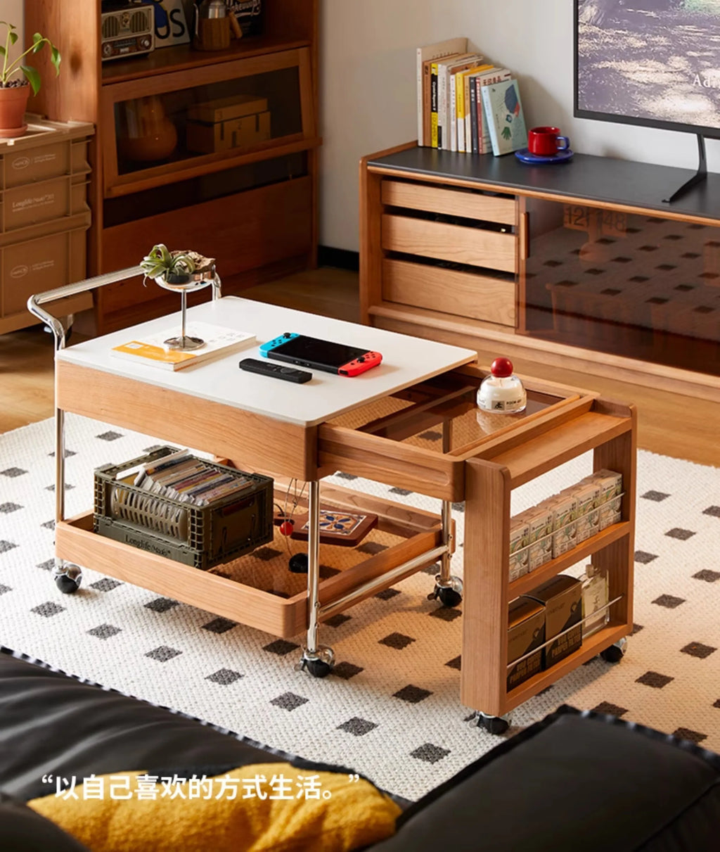 E136  Storage Universal Tv Stand Modern Nordic Organizer Luxury Modern Tv Cabinet Living Room Led Mueble Para Televisor Furnitur
