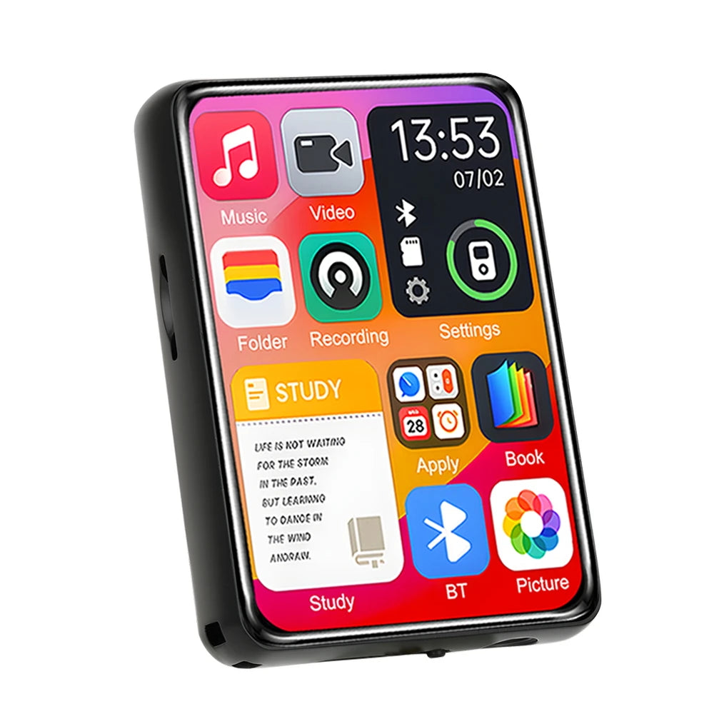 128GB Camera Mp4 Player Bluetooth Wifi Android Touch Screen Hifi Sound Music Recorder Video Mp3 Mp4 Player With Speaker FM Radio