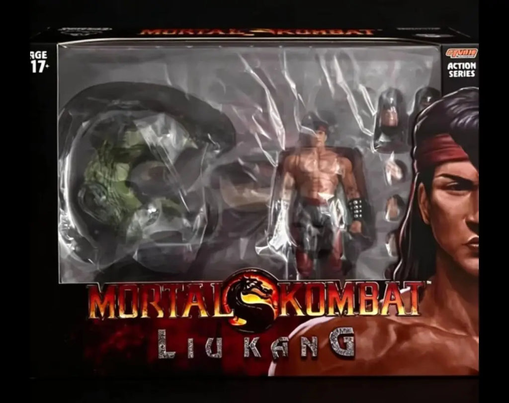 In-stock Storm Toys Mortal Kombat Liu Kang 1/12 Action Figure Model Collectible Gift