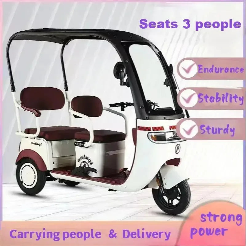 cargo electric tricycle  tricycles for adults 3 wheel motorcycle   800W