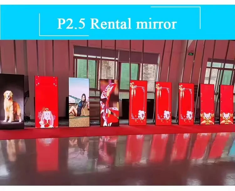 Moveable Indoor P2 P2.5 P3 P4 Led Poster Display Panel High Brightness LED Advertising LED Poster Display Screen