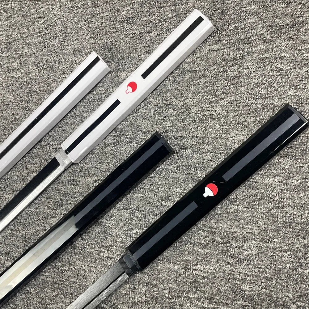 40inch Uchiha Sasuke Katana Wood Kusanagi Sword Anime Cosplay Ninja Knife Real Size Japanese Katana Original Samurai Sabre Gift