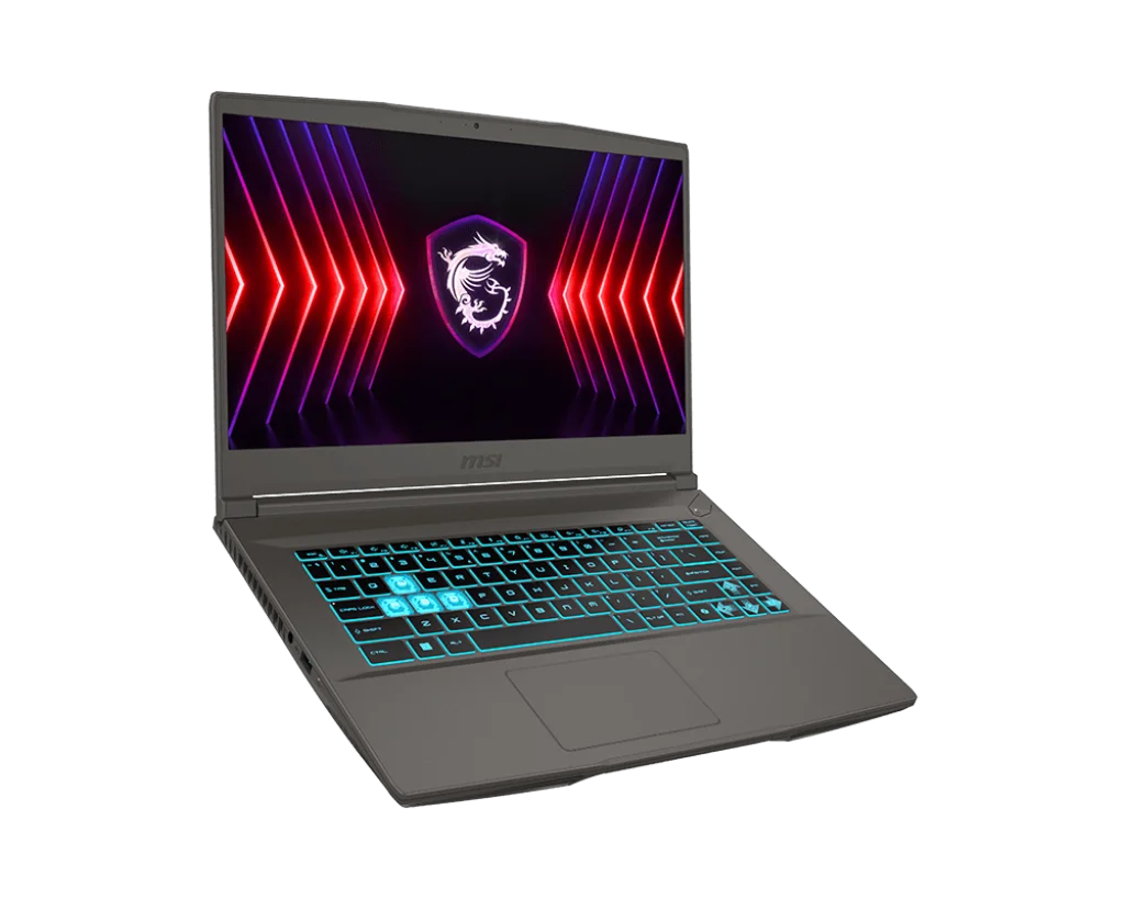 MSI Laptop Thin 15 B12V - 12U 15.6" CPU I7 NVIDIA Geforce RTX 4050 4060 4060Ti 16GB DDR5 512GB NVMe SSD 144Hz FHD Gaming Laptop