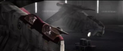 Original Hasbro Star Wars THE CLONE WARS REPUBLIC GUNSHIP Anime Figure Toy Model Collection