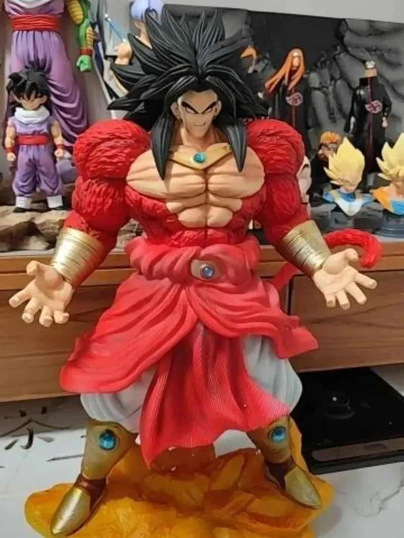 50cm New Dragon Ball Anime Figure Broli Periphery Pvc Model Collect Statue Desktop Decoration Ornaments Kids Birthday Gifts Toys