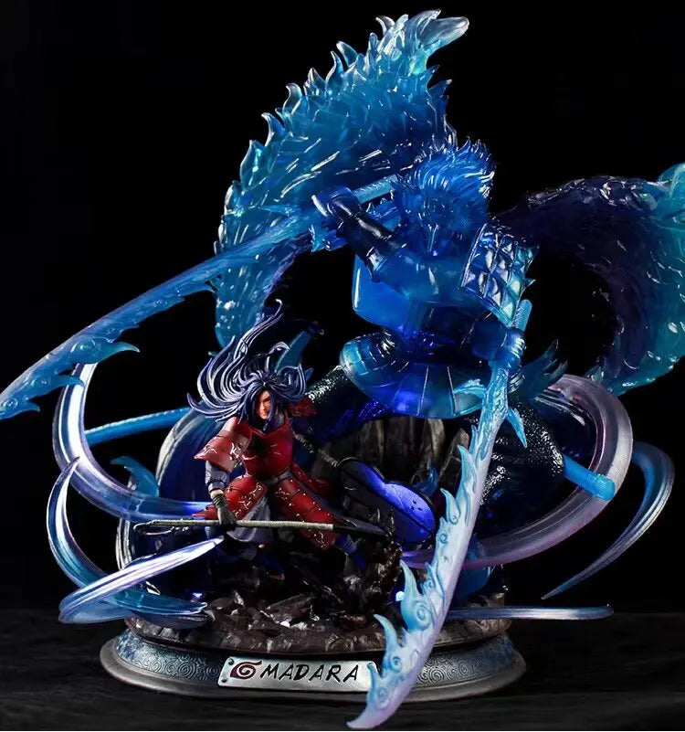 Naruto Gk Susanoo Uchiha Madara Sasuke Hatake Kakashi Kurama Anime Figurines Model Anime Collection Holiday Gift Children Toys