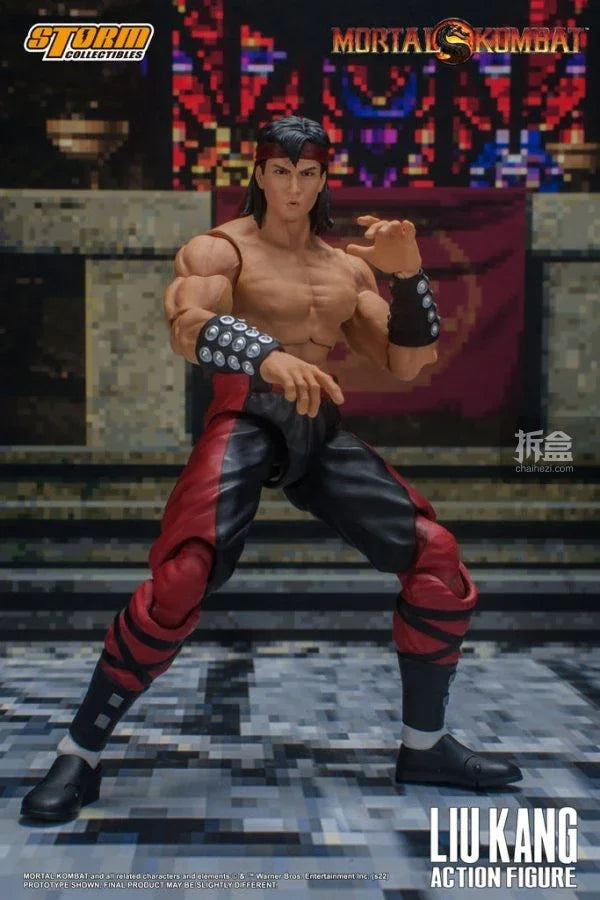 Storm Toys Genuine Mortal Kombat Series Fire Dragon Sub-Zero Motaro Lu Kang Goro Fighting Game 1/12 Action Figures Model Toys