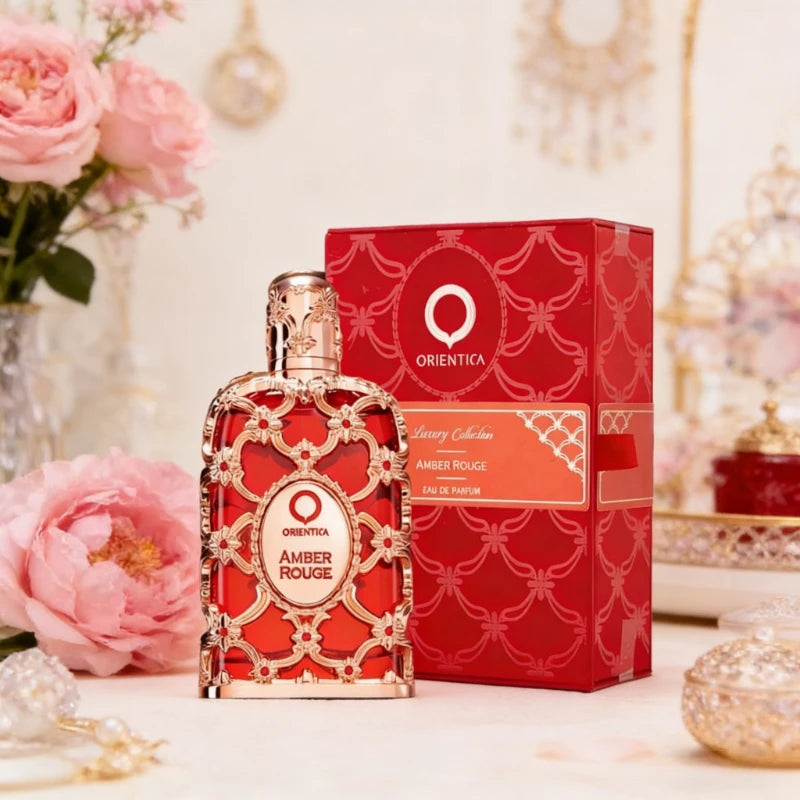 Perfumes De Mujer Arabes 80ml Fresh Fruity Fragrance with Refined Depth Elegant  Long Lasting Gourmet Amber Fragrance