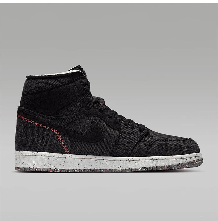 Nike Authentic Air Jordan 1 Zoom AJ1 Recycled Material Sneakers CW2414-001