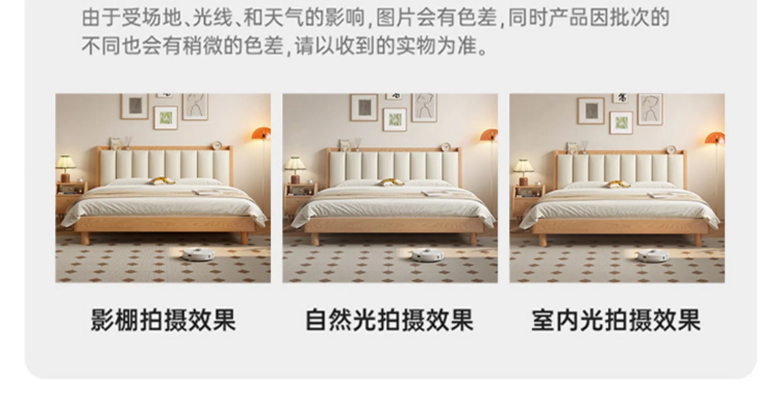 Elegant Headboard Bed Frame Double Wood Simple King Queen Bed Frame Nightstands Modern Cama Moderno Lujo Bedroom Furniture