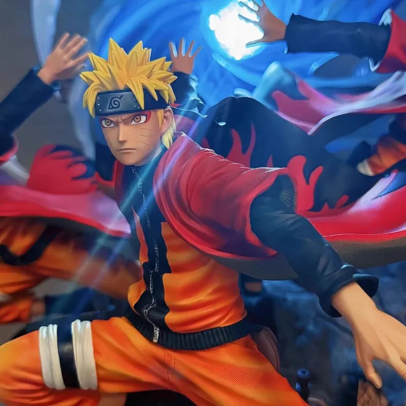 30cm Anime Peripherals Figure Uzumaki Naruto Can Glow Anime Model Collect Pvc Desktop Ornament Decorations Children Toys Gift