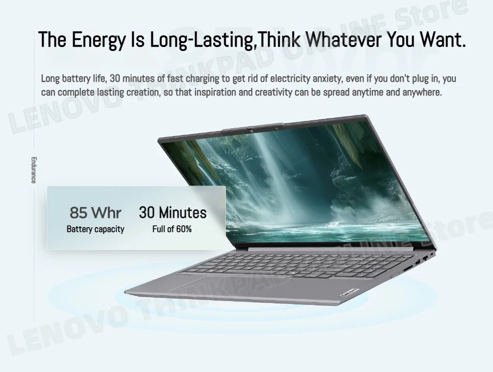 Lenovo ThinkBook 16+ Laptop U5 225H/U7 255H/U9 285H 32G+1TB 16'' 3.2K 165Hz
