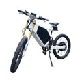 SXLL Electric City Bike 72v5000 Remote Bike with custom fat tires for daily work