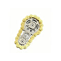Metal Flywheel Gear Chain Gyro Fingertip Gyro Sprockets Fidgets Toy Anti-stress Fidgeting Spinners Finger Exercise Toys Xmas