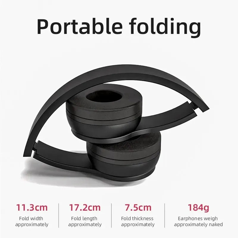 Handsfree Wireless Headphones Noise Canceling Headphone Earphone P47 headset Bluetooth Head Phone for iPhone Huawei Samsung S22