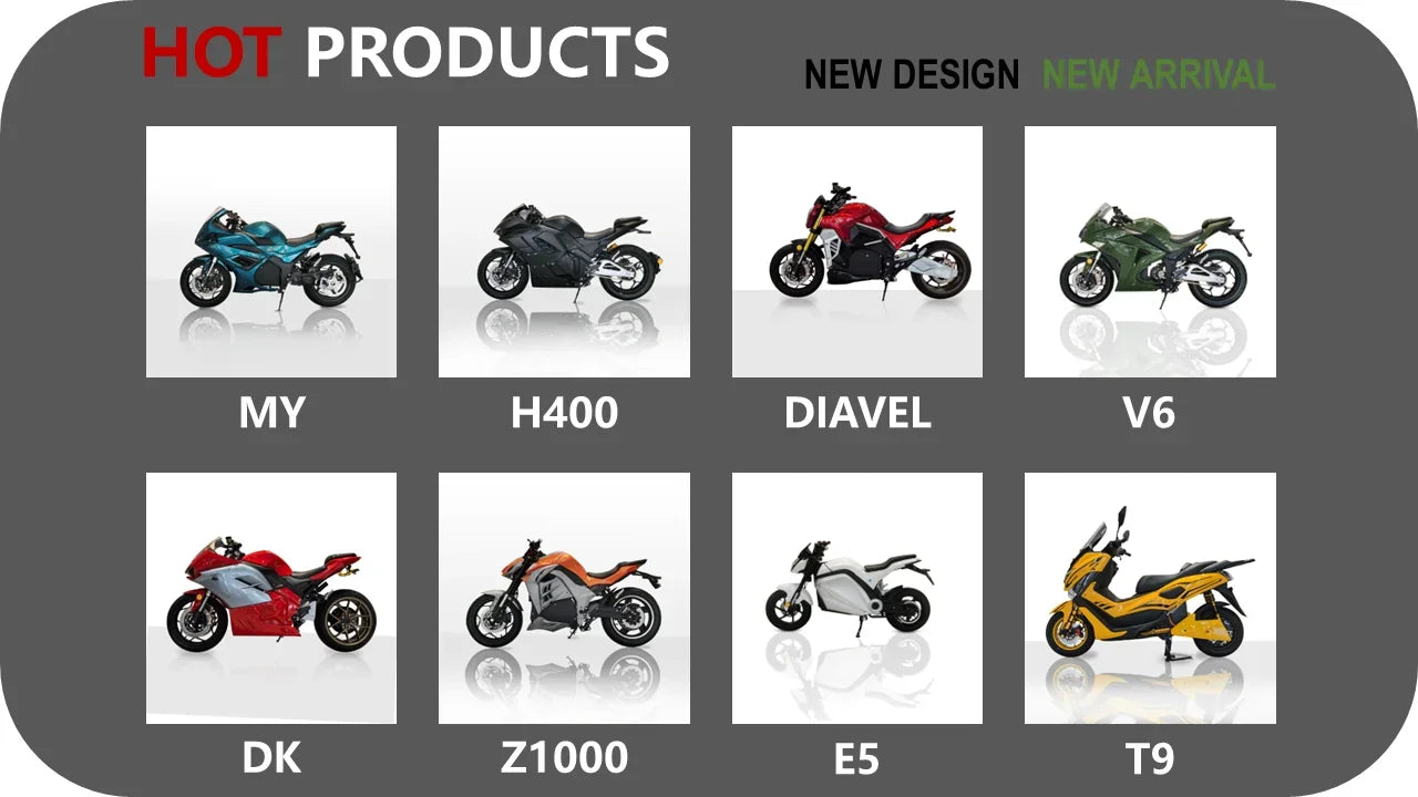 XDS Motorcycle Super Power High Quality 3000w 5000w Chain Motor 72v Electric Motorcycle For Adult