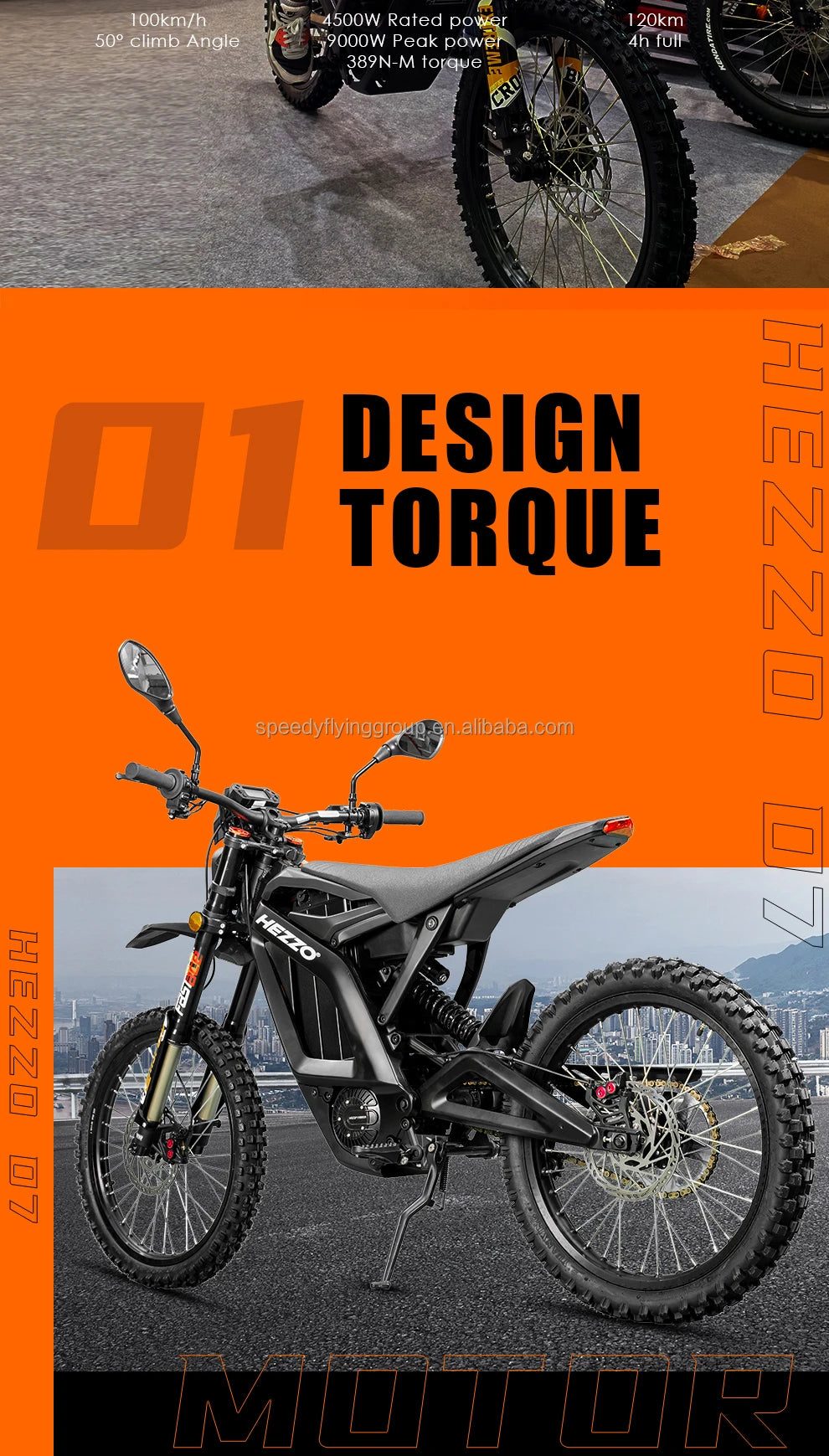 Adult Electric Dirt Bike 2024 Enduro Ebike 72v 8000w Middrive 40Ah Powerful Off Road Talaria Sting Electric Motorcycle