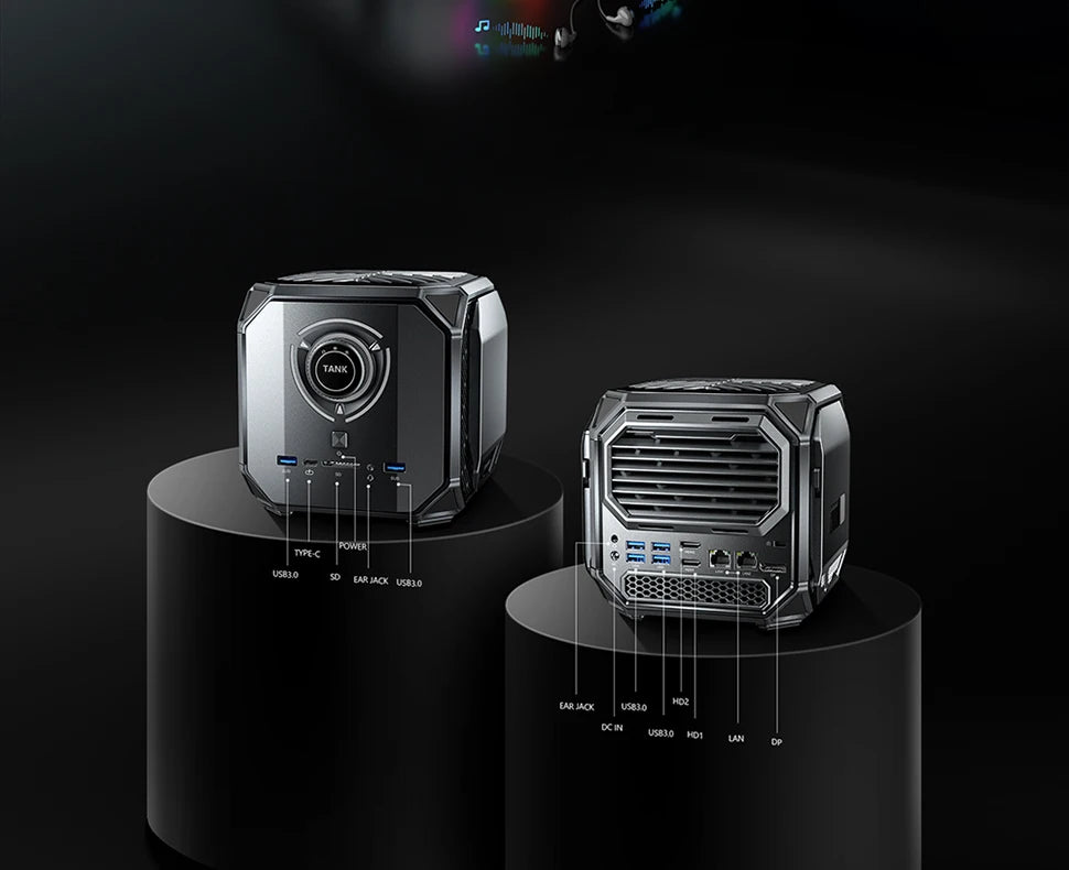 Chatreey TANK Mini PC Intel Core i9 12900H i9 13900HK With Nvidia 4060 8G Gaming Desktop Computer PCIE 4.0 Wifi 6 BT5.0