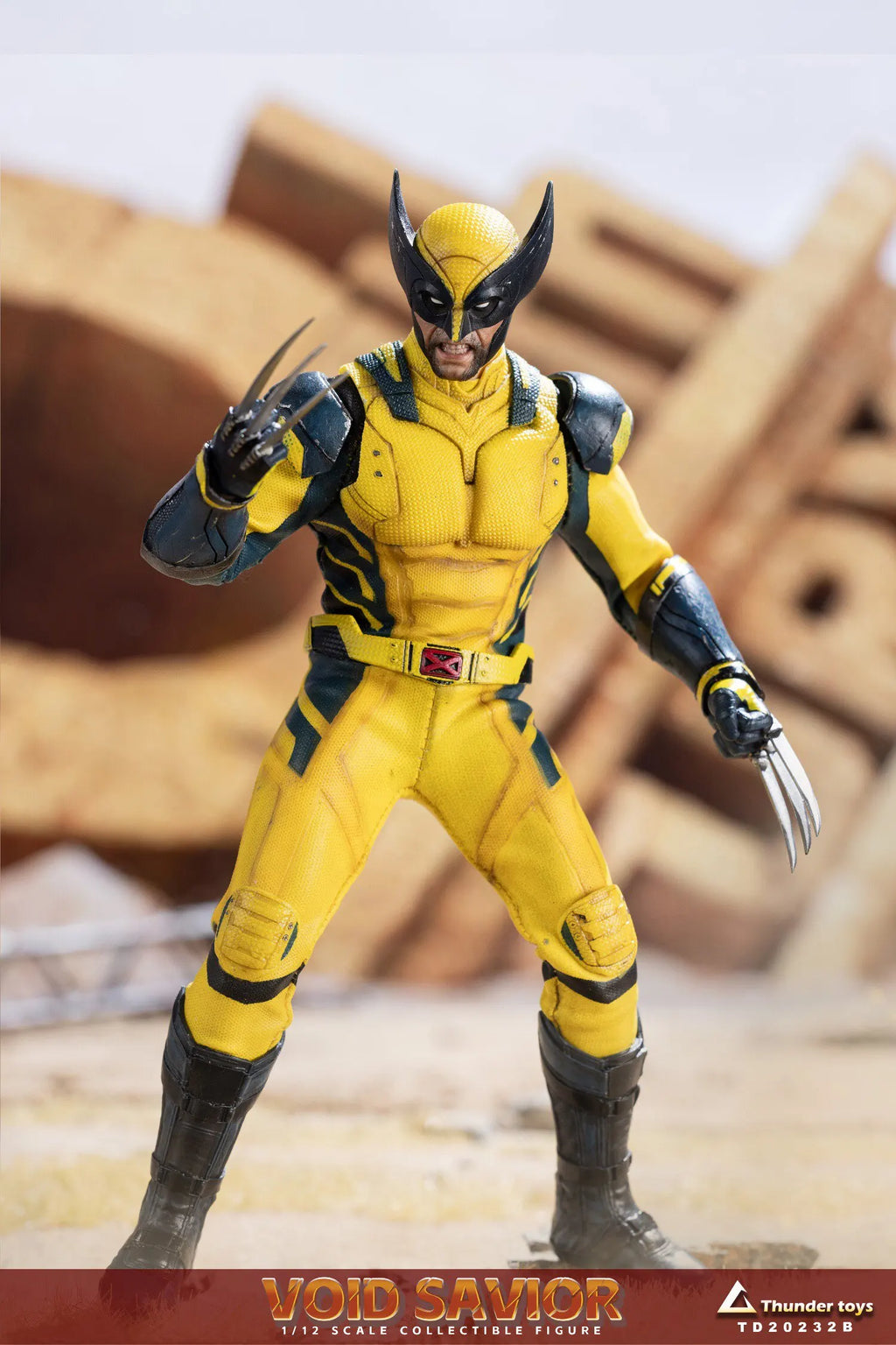 In Stock Thunder Toys Deadpool Wolverine Two Pack TD20232 1/12 Action Figure Anime Model Trendy Toys Desktop Doll Collectibles