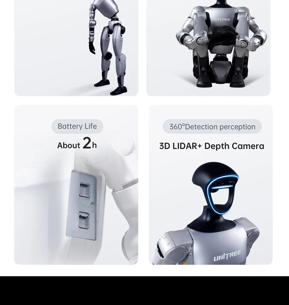 Unitree G1 Humanoid Robot Embodied AI (No Secondary Development Supported)