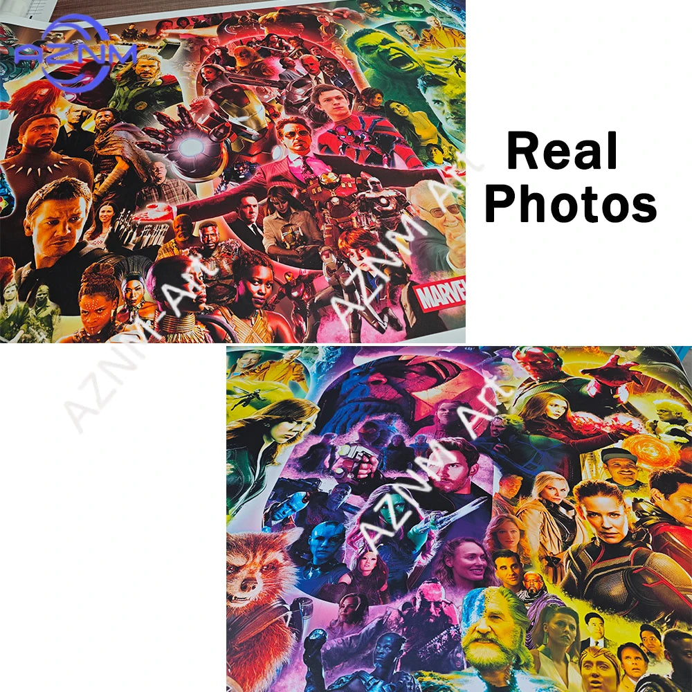 Deadpool Wolverine Art Poster Superhero Hulk Classical Japanese Style Prints Iron Man Spider Man Canvas Painting Decor
