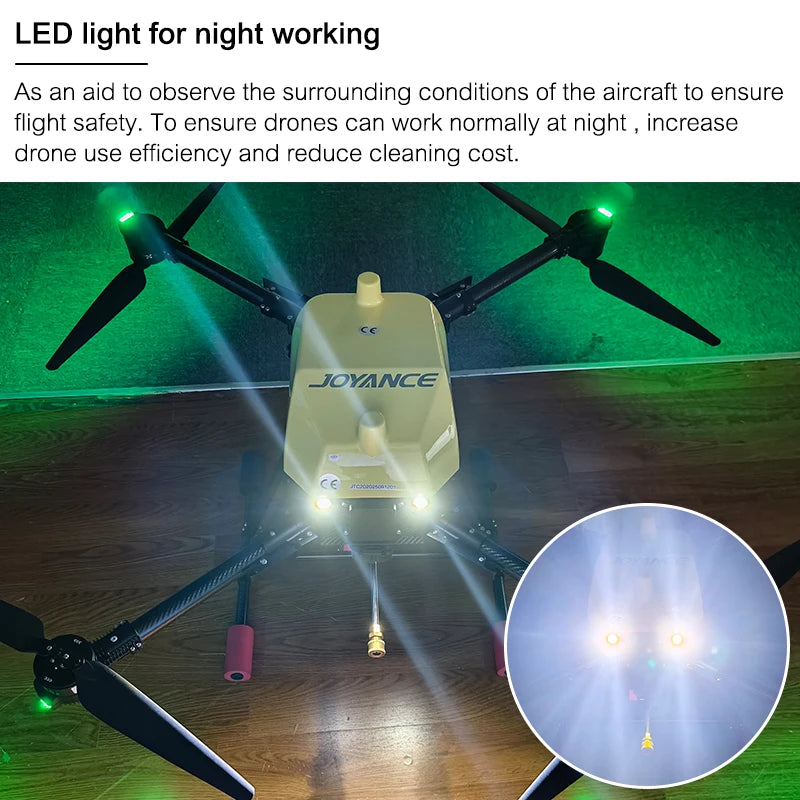 New Professional Industrial High Pressure Cleaning Drone for Home & Commercial Use on Glass Solar Panels Roofs