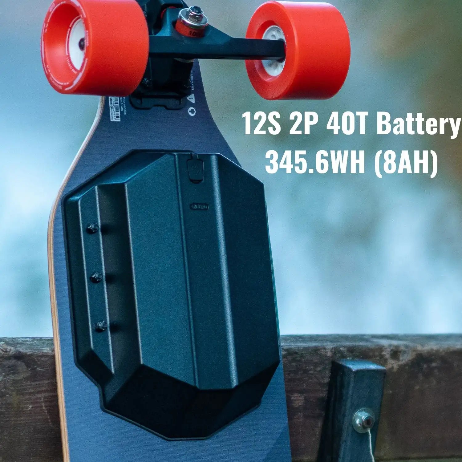 Meepo Go 4WD 3000W Electric Scooter, 45kph 32km Range, 30% Incline Flex Bamboo Deck IP54 Waterproof - Adults Electric skateboard