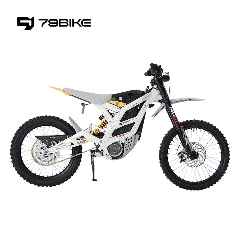 ATV&UTVFalcon-GT Electric Dirt Bike 72V Full Suspension Aluminum Alloy Frame up to 95km/h & 120km Range Off-Road Motorcycles