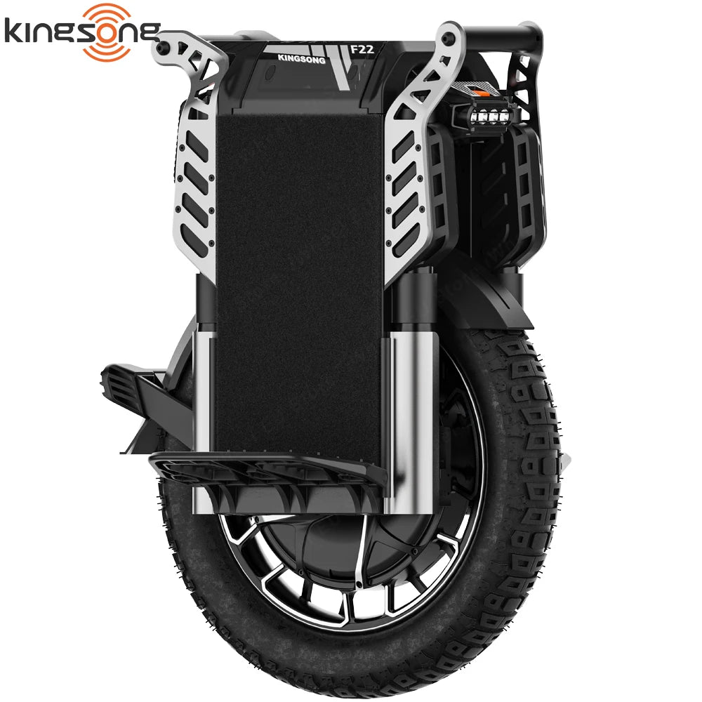 Newest KingSong F22 Pro 176V 3108Wh 50S Battery 5500W Motor 130+ km/h Idle Speed 100mm Travel Suspension 2.75-14 Tire Unicycle