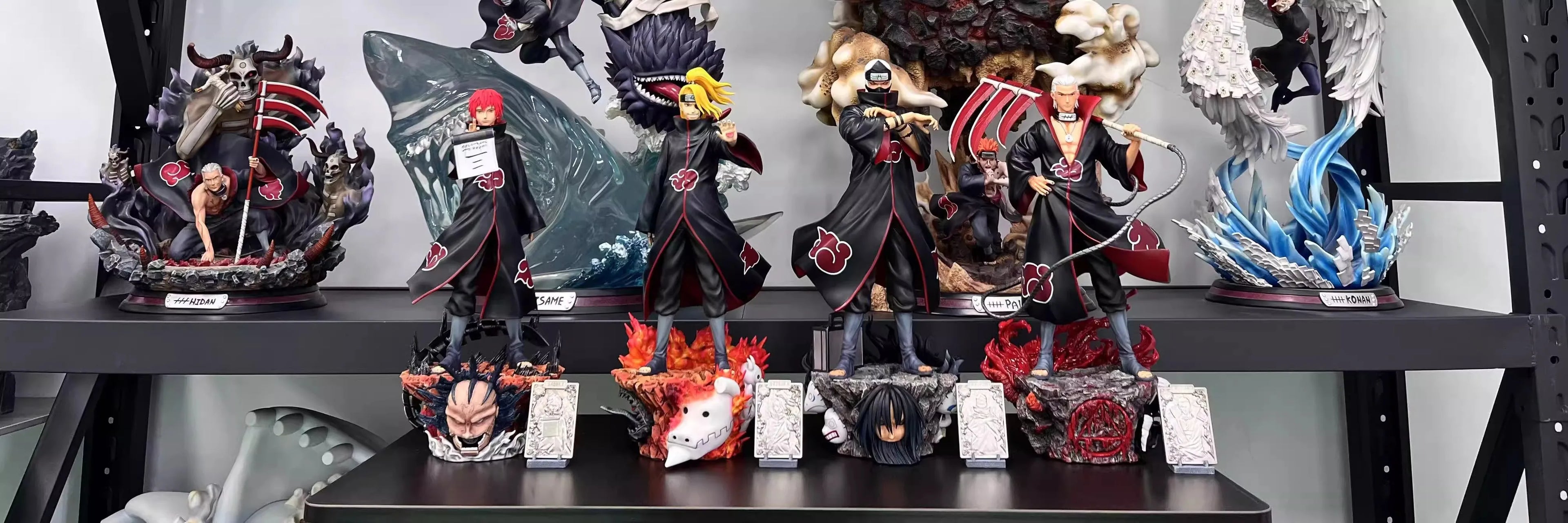 1/6 Naruto Kakuzu Hidan Akatsuki Undead Duo Anime Figure Resin Model Peripheral Statue Decorate Ornaments Birthday Gift Toys Kid