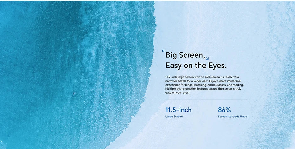 Global Version HONOR Pad Х9a Tablet android 11.5" 120Hz 2.5K HONOR Fullview Display 6GB+128GB Qualcomm 6nmSnapdragon 685