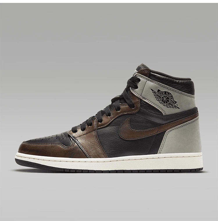 Nike Authentic AIR JORDAN 1 Men's High-Top Basketball Shoes 555088-033