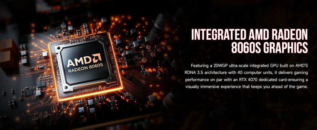 GMKtec EVO-X2 AI Mini PC AMD Ryzen Al Max+ 395 128GB LPDDR5X 8000MHz (16GB*8) 2TB PCIe 4.0 SSD WiFi 7 BT5.4 Mini Gaming Computer