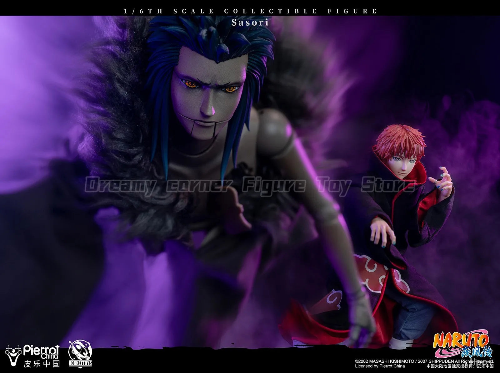 【In Stock】RocketToys ROC-010 NARUTO Sasori 1/6 Action Figure